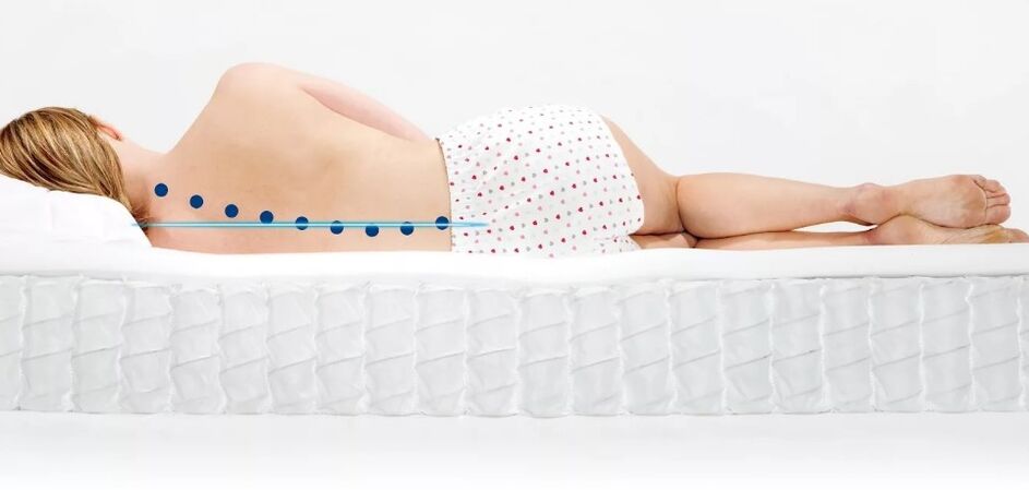 Orthopädische Matratze