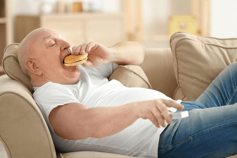 Mangelnde körperliche Aktivität und schlechte Gewohnheiten führen zum Auftreten einer Osteochondrose.